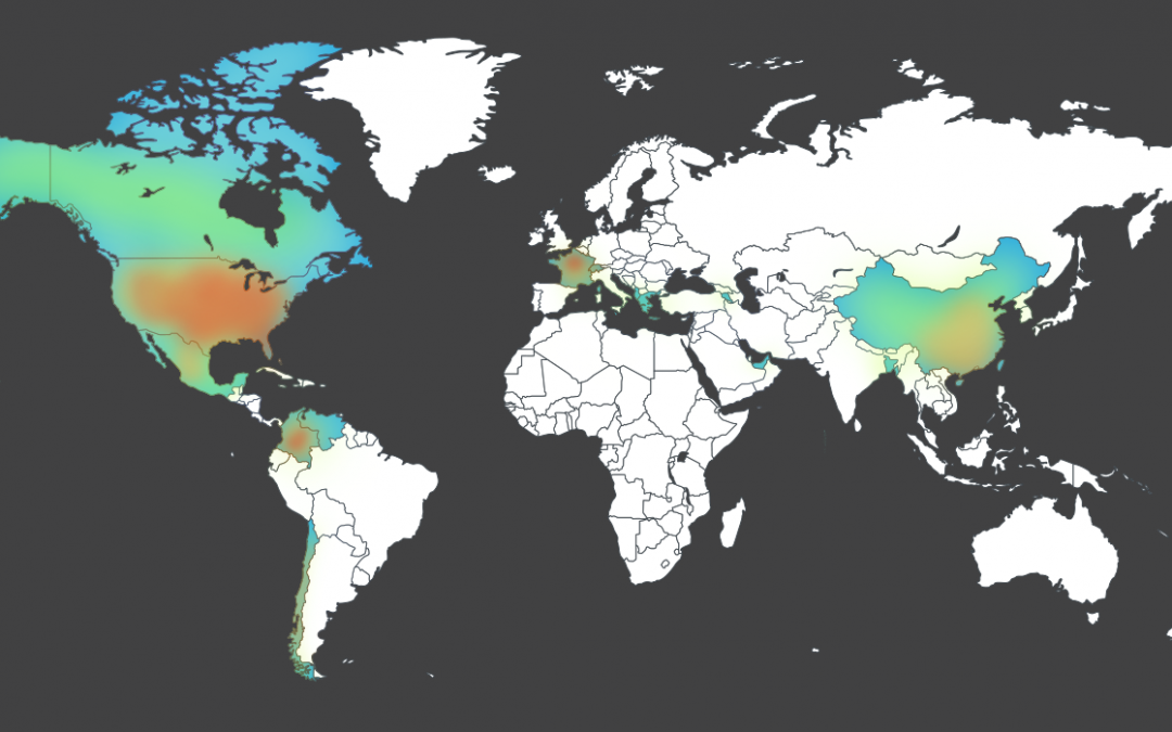 Our clients per country 2018/2019